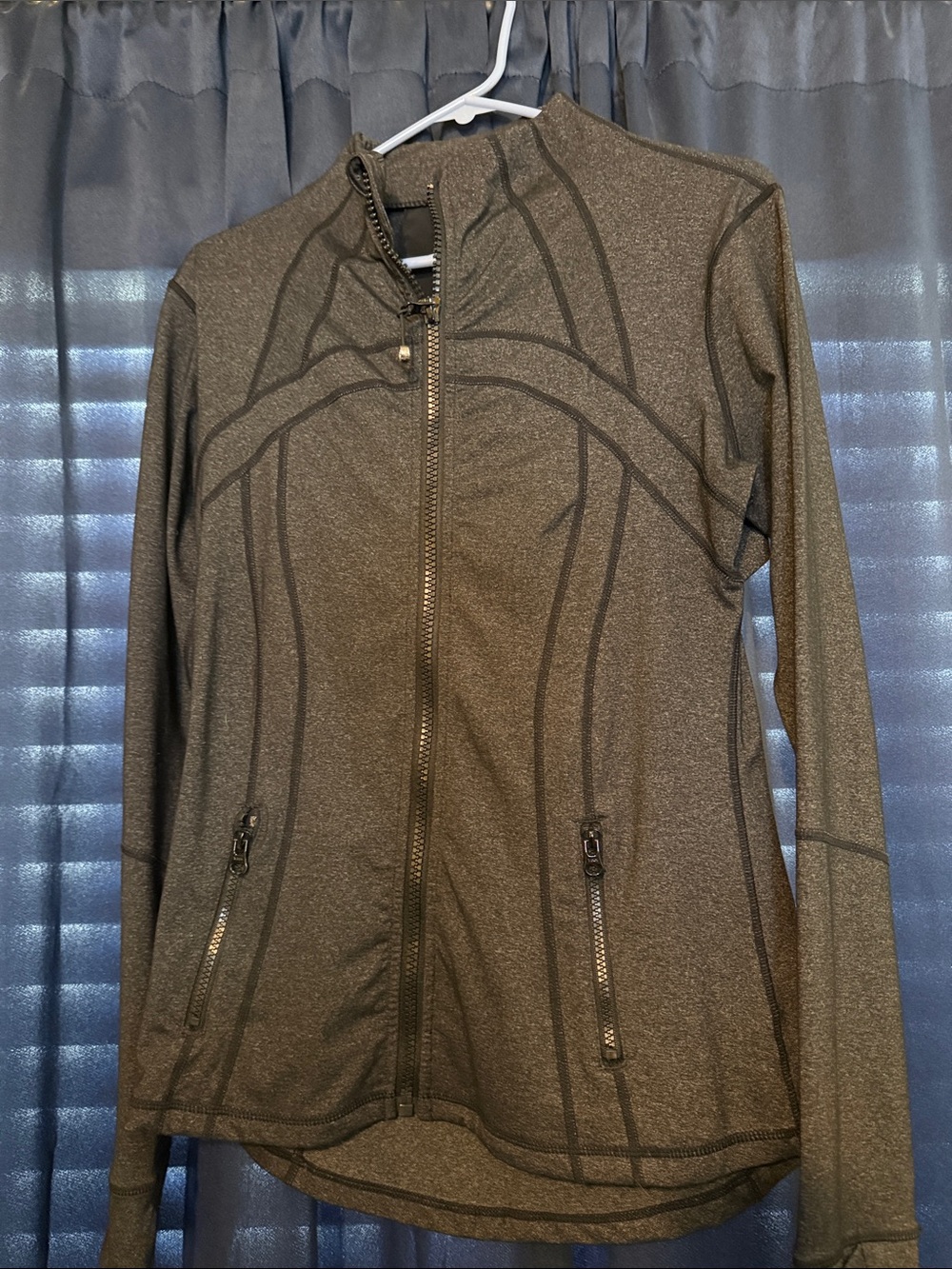 Lululemon Women’s Zip-Up Active Jacket - Heather Black Medium